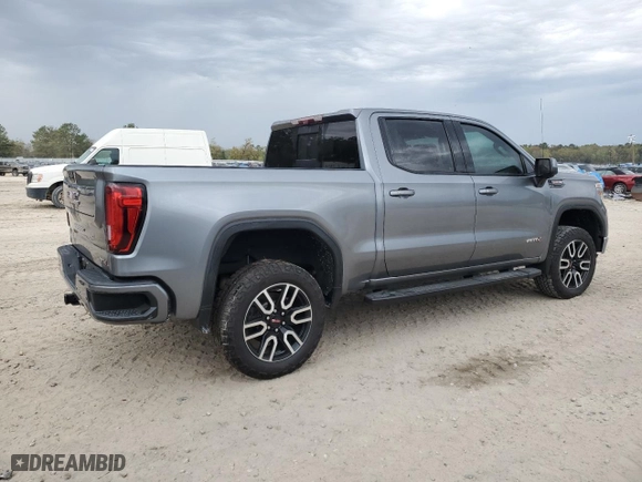 2020 GMC Sierra 1500 AT4 with VIN 3GTP9EEL9LG259297, listed as a Copart auction lot 48955795 with 50,025 mi miles and Salvage Title. Bid and sale history available at carsss.com. Image 3.