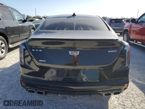2021 Cadillac CT4 V-Series z VIN 1G6DH5RLXM0124791, wystawiony jako Copart lot #77314844 z przebiegiem 61 452 mil mil oraz Nie do naprawy • Non repairable. Historia ofert i sprzedaży dostępna na DreamBid. Obrazek 6.