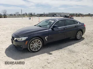 2015 BMW 4 Series 435i with VIN WBA4B1C52FD955115, listed as a Copart auction lot 49230965 with 91,383 mi miles and Salvage Title. Bid and sale history available at carsss.com. Image 1.