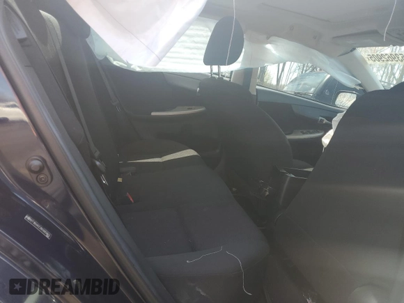 2011 Toyota Corolla L with VIN 2T1BU4EE2BC685863, listed as a Copart auction lot 53962905 with 0 mi miles and Salvage Title. Bid and sale history available at carsss.com. Image 10.