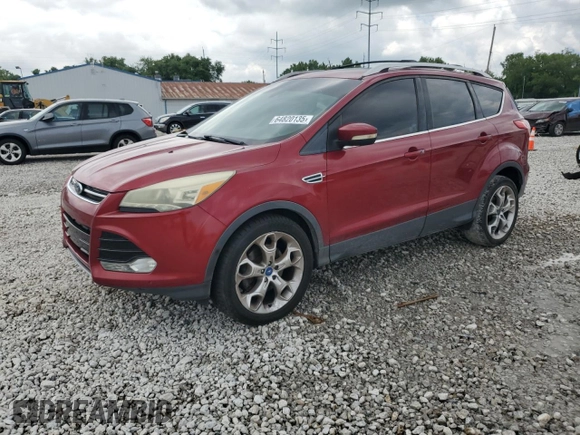 2013 Ford Escape Titanium с VIN 1FMCU9J99DUC66419, выставлен на аукционе Copart как лот 64820135 с пробегом 174 854 миль миль и Списание • Salvage title. История ставок и продаж доступна на DreamBid. Изображение 1.