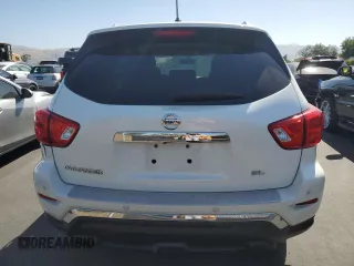 2018 Nissan Pathfinder S with VIN 5N1DR2MN2JC643552, listed as a Copart auction lot 61066105 with 109,540 mi miles and Salvage title. Bid and sale history available at DreamBid. Image 6.