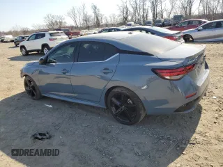 2024 Nissan Sentra SR z VIN 3N1AB8DV4RY254593, wystawiony jako Copart lot #48984625 z przebiegiem 17 020 mil mil oraz Szkoda całkowita • Salvage title. Historia ofert i sprzedaży dostępna na DreamBid. Obrazek 2.