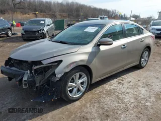 2013 Nissan Altima SV with VIN 1N4AL3AP4DN411487, listed as a IAAI auction lot 41711557 with 99,823 mi miles and . Bid and sale history available at carsss.com. Image 2.