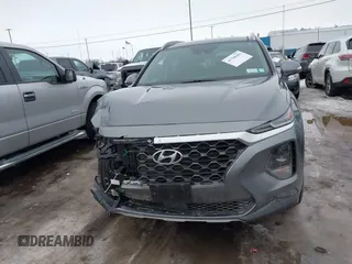 2020 Hyundai Santa Fe SEL with VIN 5NMS3CAD1LH157043, listed as a IAAI auction lot 41706684 with 55,674 mi miles. Bid and sale history available at carsss.com. Image 12.