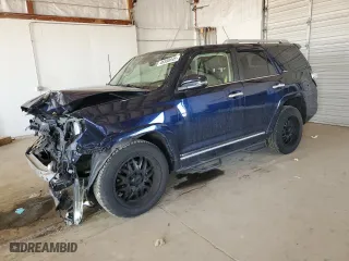 2021 Toyota 4Runner Limited with VIN JTEKU5JR0M5896733, listed as a Copart auction lot 46580645 with 56,683 mi miles and Salvage Title. Bid and sale history available at carsss.com. Image 1.