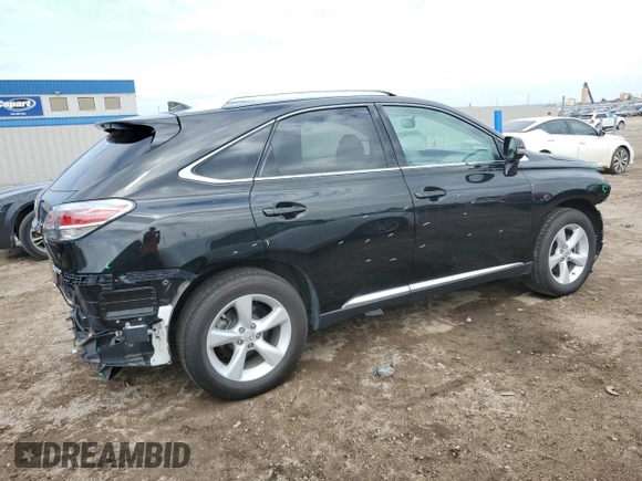 2015 Lexus RX 350 with VIN 2T2BK1BA1FC337057, listed as a Copart auction lot 60040435 with 61,372 mi miles and Salvage title. Bid and sale history available at DreamBid. Image 3.