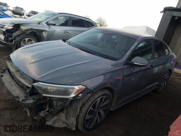 2020 Volkswagen Jetta GLI S z VIN 3VW6T7BUXLM057668, wystawiony jako Copart lot #49791945 z przebiegiem 96 606 mil mil oraz Szkoda całkowita • Salvage title. Historia ofert i sprzedaży dostępna na DreamBid. Obrazek 1.