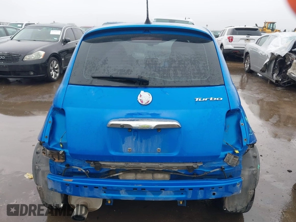 2018 FIAT 500 Pop with VIN 3C3CFFKH8JT465183, listed as a IAAI auction lot 41412115 with 87,260 mi miles. Bid and sale history available at carsss.com. Image 18.