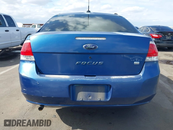 2008 Ford Focus SE with VIN 1FAHP35N08W197111, listed as a IAAI auction lot 42072726 with 109,587 mi miles. Bid and sale history available at carsss.com. Image 16.