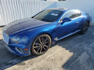 2020 Bentley Continental GT GT with VIN SCBCB2ZG0LC076309, listed as a Copart auction lot 65373893 with 17,745 mi miles and . Bid and sale history available at DreamBid. Image 1.