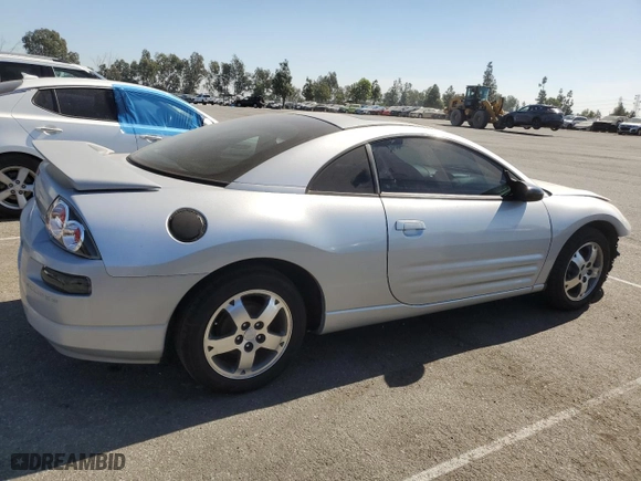 2004 Mitsubishi Eclipse GS with VIN 4A3AC44GX4E051361, listed as a Copart auction lot 77691064 with 56,598 mi miles and Salvage Title. Bid and sale history available at carsss.com. Image 3.