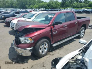 2018 Ram 1500 Big Horn with VIN 1C6RR7LT2JS156226, listed as a Copart auction lot 59341945 with 48,951 mi miles and Salvage title. Bid and sale history available at DreamBid. Image 1.