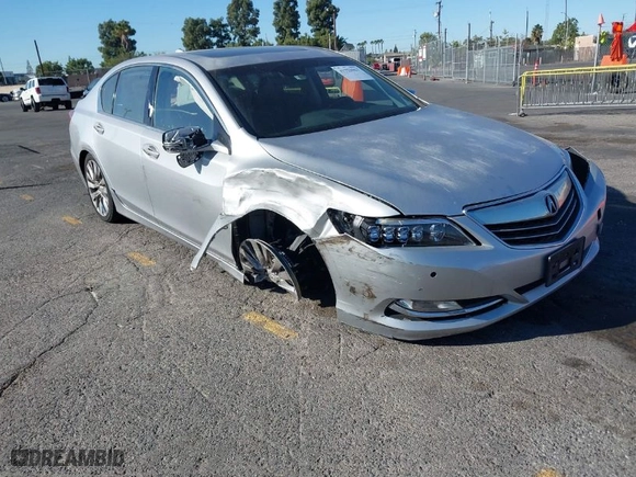 2015 Acura RLX Advance Pkg with VIN JH4KC1F91FC000347, listed as a IAAI auction lot 41323967 with 98,957 mi miles. Bid and sale history available at carsss.com. Image 1.