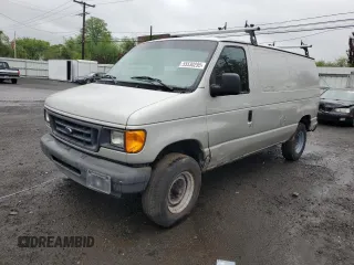 2003 Ford Econoline Cargo with VIN 1FTNE24L33HB73671, listed as a Copart auction lot 55530295 with 181,102 mi miles and Clean Title. Bid and sale history available at DreamBid. Image 1.