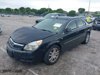 2008 Saturn Aura XE with VIN 1G8ZS57N18F132901, listed as a IAAI auction lot 40253166 with 187,665 mi miles. Bid and sale history available at carsss.com. Image 2.