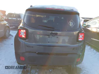 2016 Jeep Renegade Latitude with VIN ZACCJBBT6GPD80057, listed as a IAAI auction lot 41268210 with 95,618 mi miles. Bid and sale history available at carsss.com. Image 16.
