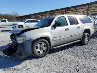 2009 Chevrolet Suburban LT w/2LT with VIN 1GNFC26089R268105, listed as a Copart auction lot 43194715 with 0 mi miles and Salvage Title. Bid and sale history available at carsss.com. Image 1.