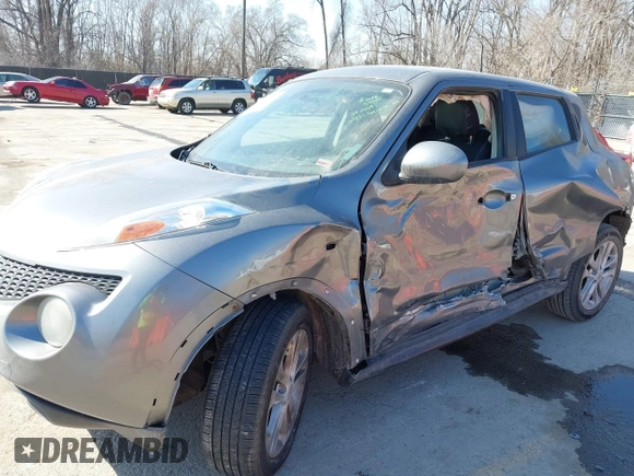 2012 Nissan Juke SL with VIN JN8AF5MV7CT110668, listed as a IAAI auction lot 41764536 with 162,307 mi miles. Bid and sale history available at carsss.com. Image 6.