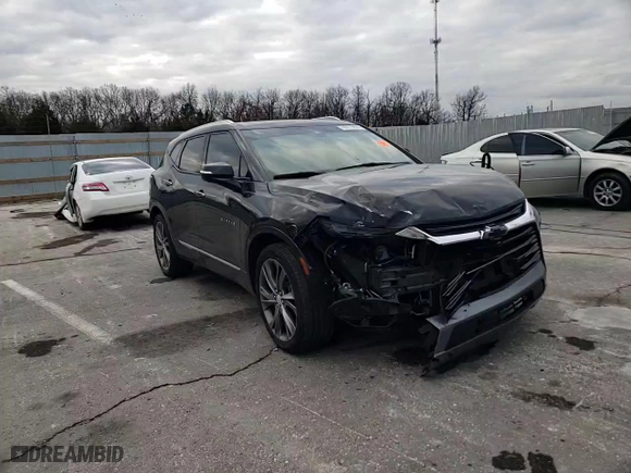 2020 Chevrolet Blazer Premier with VIN 3GNKBLRS3LS703167, listed as a Copart auction lot 86079694 with 41,740 mi miles and Salvage Title. Bid and sale history available at carsss.com. Image 11.