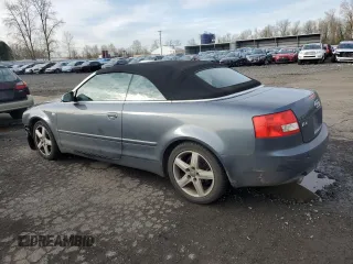 2005 Audi A4 1.8T with VIN WAUAC48H85K004271, listed as a Copart auction lot 46900405 with 186,470 mi miles and Salvage Title. Bid and sale history available at carsss.com. Image 2.