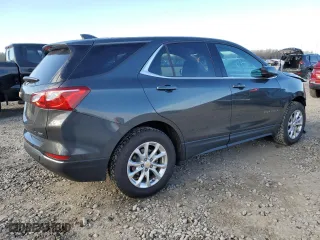 2020 Chevrolet Equinox LT with VIN 2GNAXUEV9L6241876, listed as a Copart auction lot 46735345 with 96,445 mi miles and Salvage Title. Bid and sale history available at carsss.com. Image 3.