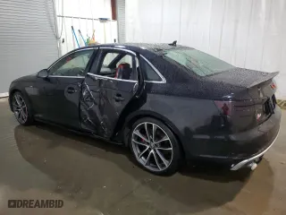 2018 Audi S4 Premium Plus with VIN WAUB4AF46JA002776, listed as a Copart auction lot 42753083 with 35,590 mi miles. Bid and sale history available at carsss.com. Image 2.