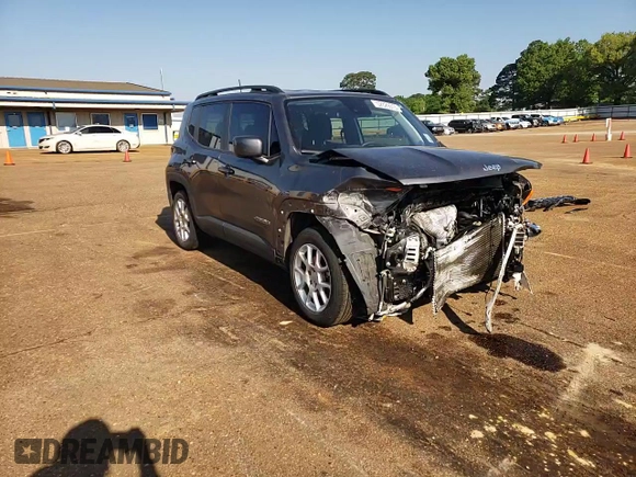 2021 Jeep Renegade Latitude with VIN ZACNJCBB8MPN10063, listed as a Copart auction lot 52329315 with 55,326 mi miles and Salvage title. Bid and sale history available at DreamBid. Image 10.