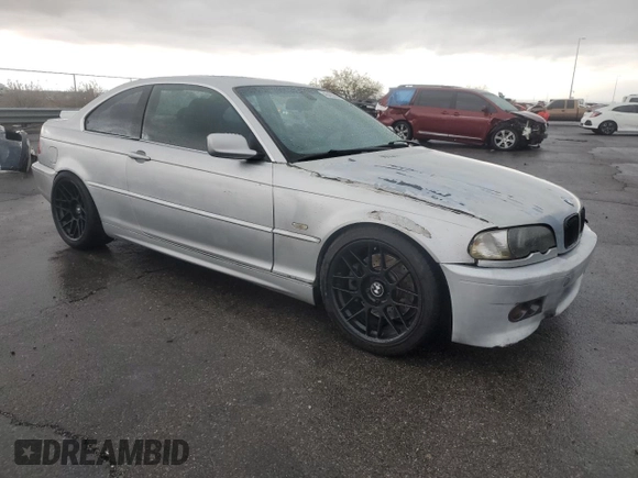 2004 BMW 3 Series 330Ci with VIN WBABD53454PL13225, listed as a Copart auction lot 45426845 with 163,339 mi miles and Salvage Title. Bid and sale history available at carsss.com. Image 4.
