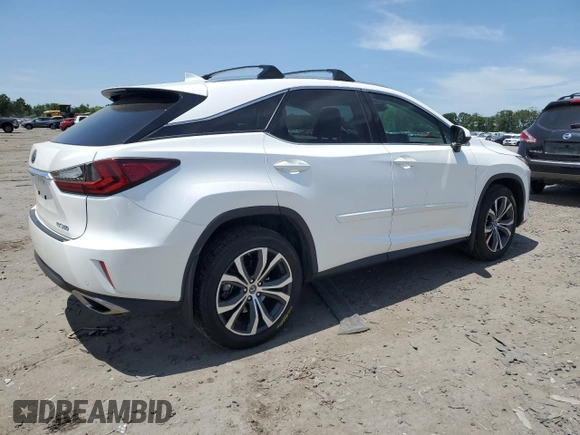 2018 Lexus RX 350 z VIN 2T2BZMCA5JC144799, wystawiony jako Copart lot #57553445 z przebiegiem 59 682 mil mil oraz Szkoda całkowita • Salvage title. Historia ofert i sprzedaży dostępna na DreamBid. Obrazek 3.
