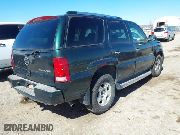 2003 Cadillac Escalade z VIN 1GYEK63N83R123971, wystawiony jako IAAI lot #41814808 z przebiegiem 235 724 mil mil oraz . Historia ofert i sprzedaży dostępna na DreamBid. Obrazek 4.
