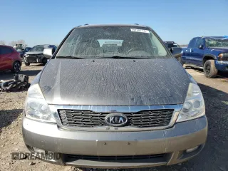2011 Kia Sedona EX with VIN KNDMH4C72B6386804, listed as a Copart auction lot 79738714 with 0 mi miles and Salvage Title. Bid and sale history available at carsss.com. Image 5.