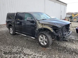 2017 Ram 1500 Tradesman with VIN 1C6RR7KG2HS811306, listed as a Copart auction lot 88221505 with 33,313 mi miles and Salvage title. Bid and sale history available at DreamBid. Image 4.
