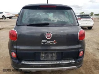 2014 FIAT 500L Trekking with VIN ZFBCFADH5EZ012622, listed as a Copart auction lot 69308994 with 0 mi miles and Salvage Title. Bid and sale history available at carsss.com. Image 6.