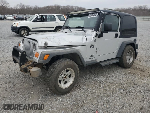 2006 Jeep Wrangler X with VIN 1J4FA39S66P709622, listed as a Copart auction lot 48865065 with 183,282 mi miles and Salvage Title. Bid and sale history available at carsss.com. Image 1.
