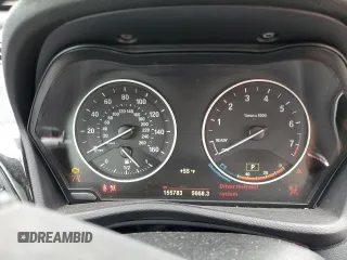 2016 BMW X1 xDrive28i with VIN WBXHT3C33GP888393, listed as a Copart auction lot 51929125 with 155,783 mi miles and Salvage Title. Bid and sale history available at carsss.com. Image 9.