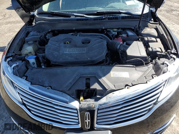 2016 Lincoln MKZ with VIN 3LN6L2G93GR614922, listed as a Copart auction lot 53510295 with 112,986 mi miles and Clean Title. Bid and sale history available at DreamBid. Image 11.