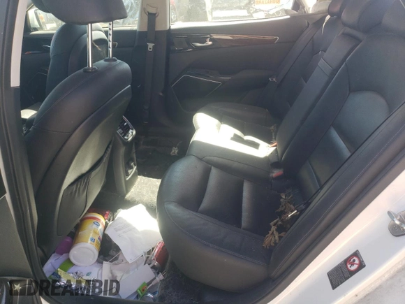2017 Kia Cadenza Premium with VIN KNALC4J14H5068025, listed as a Copart auction lot 74619454 with 108,351 mi miles and Salvage Title. Bid and sale history available at carsss.com. Image 10.
