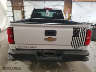 2018 Chevrolet Silverado 1500 Work Truck with VIN 1GCVKNEH8JZ331644, listed as a Copart auction lot 47600525 with 117,166 mi miles and Salvage Title. Bid and sale history available at carsss.com. Image 6.
