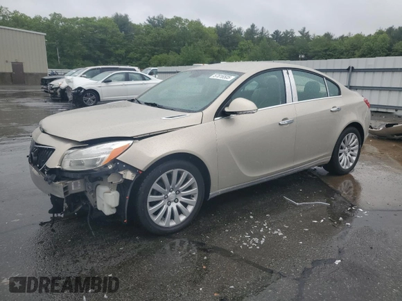 2012 Buick Regal with VIN 2G4GR5EK6C9115784, listed as a Copart auction lot 57816505 with 123,366 mi miles and Salvage title. Bid and sale history available at DreamBid. Image 1.