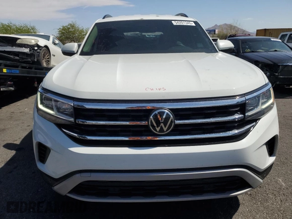 2022 Volkswagen Atlas SE z VIN 1V2WR2CAXNC541044, wystawiony jako Copart lot #54201345 z przebiegiem 65 386 mil mil oraz Szkoda całkowita • Salvage title. Historia ofert i sprzedaży dostępna na DreamBid. Obrazek 5.