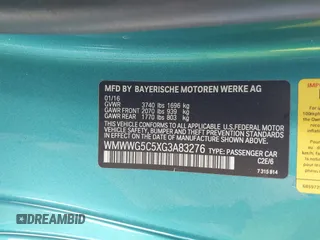 2016 MINI Convertible z VIN WMWWG5C5XG3A83276, wystawiony jako IAAI lot #41864830 z przebiegiem 103 721 mil mil oraz . Historia ofert i sprzedaży dostępna na DreamBid. Obrazek 9.