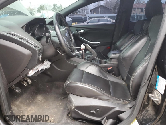 2014 Ford Focus ST with VIN 1FADP3L92EL144301, listed as a Copart auction lot 48432875 with 183,023 mi miles and Salvage Title. Bid and sale history available at carsss.com. Image 7.