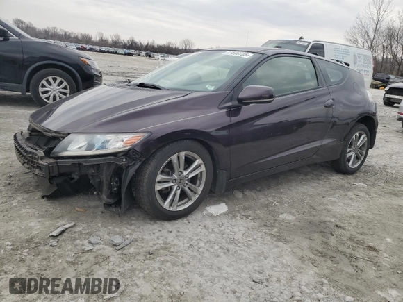 2013 Honda CR-Z z VIN JHMZF1D41DS000557, wystawiony jako Copart lot #47536735 z przebiegiem Nie podano mil oraz Szkoda całkowita • Salvage title. Historia ofert i sprzedaży dostępna na DreamBid. Obrazek 1.