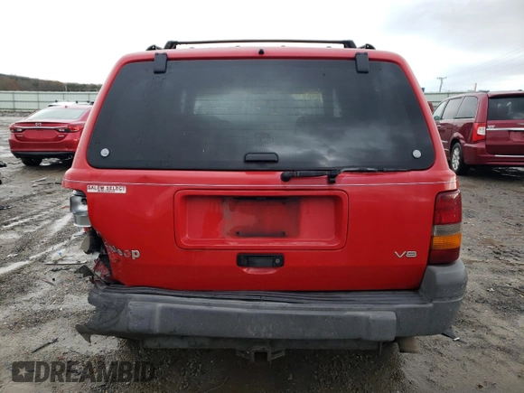 1996 Jeep Grand Cherokee Laredo with VIN 1J4GZ58Y5TC324456, listed as a Copart auction lot 84474714 with 190,779 mi miles and Clean Title. Bid and sale history available at carsss.com. Image 6.