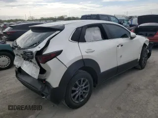 2020 Mazda CX-30 with VIN 3MVDMBBL7LM122668, listed as a Copart auction lot 47931084 with 27,573 mi miles and Salvage Title. Bid and sale history available at carsss.com. Image 3.