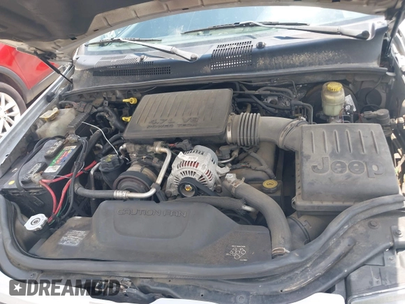 2004 Jeep Grand Cherokee Laredo with VIN 1J4GX48N04C435603, listed as a IAAI auction lot 42274197 with 256,163 mi miles and . Bid and sale history available at DreamBid. Image 10.