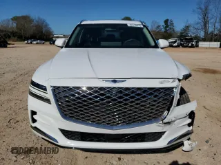 2023 Genesis GV80 z VIN KMUHCESC7PU147303, wystawiony jako Copart lot #48318015 z przebiegiem 24 954 mil mil oraz Szkody całkowita. Historia ofert i sprzedaży dostępna na DreamBid. Obrazek 5.