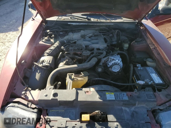 2004 Ford Mustang Deluxe with VIN 1FAFP44684F168134, listed as a Copart auction lot 46898385 with 124,391 mi miles and Salvage Title. Bid and sale history available at carsss.com. Image 11.