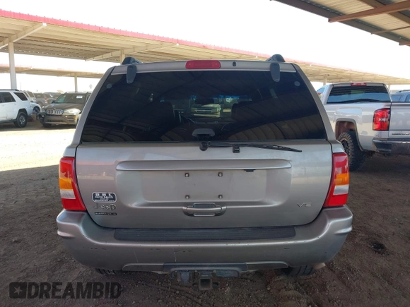 2000 Jeep Grand Cherokee Limited z VIN 1J4GW58N1YC206992, wystawiony jako IAAI lot #42057236 z przebiegiem 183 986 mil mil oraz . Historia ofert i sprzedaży dostępna na DreamBid. Obrazek 16.